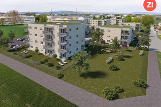 "Wohnen am Veilchenweg" - Hochwertig ausgestattete 2-Zimmer Balkonwohnung im Zentrum von Hörsching