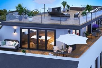 Anleger aufgepasst! Penthouse mit über 80 m² Infinity-Terrasse und Fernlick!
