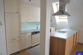Unbefristete 111m² DG-Wohnung + 20m² Terrasse mit Einbauküche - 1180 Wien