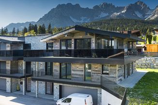 Eingerichtetes Luxus-Chalet in Going bei Kitzbühel, am Bergmassiv des Wilden Kaiser