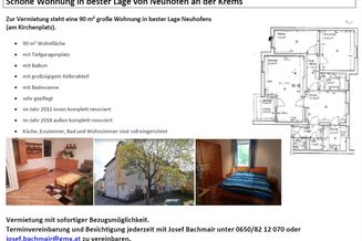 90 m² Wohnung in bester Lage von Neuhofen an der Krems 