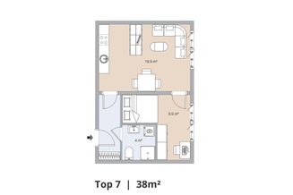 Provisionsfrei | Wunderschöne 2-Zimmerwohnung Nahe des Zentrums