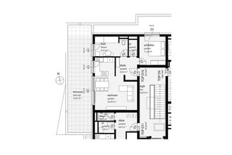 SÜD-WEST DACHTERRASSE 33 m² - VORCHDORF LIVING 4 - D10