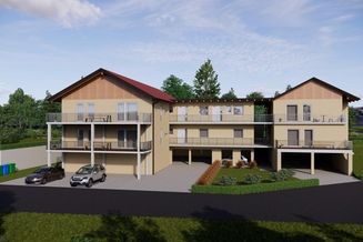 3-Zimmer-Wohnung mit großer Terrasse und rund 100 m² Eigengarten - Erstbezug Anfang 2023!