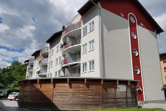 Geförderte 2-Zimmerwohnung mit hoher Wohnbeihilfe oder Mietzinsminderung mit Balkon und Tiefgaragenplatz