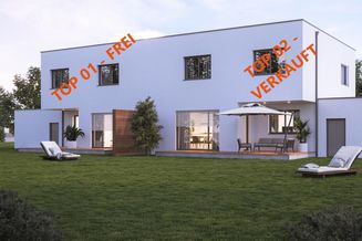[VERKAUFT] - förderwürdiges Doppelhaus Top 1 in Wolfern - mit Keller!