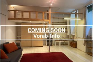 Vorab Info / Coming-Soon! Loftartiges Studio mit Potential!