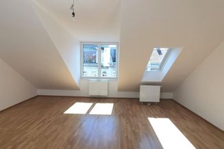 Generalsanierte helle und geräumige 1-Zimmer Dachgeschoss-Wohnung mit separater Küche in der Nußdorfer Straße - unbefristet