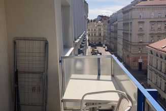 Möbliertes Appartement mit Balkon im 5ten Bezirk zu mieten