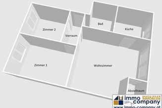 INNSBRUCK/Pradl: 3-ZIMMER WOHNUNG mit Garagenbox