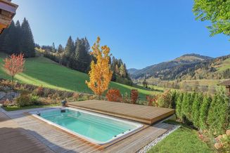 Luxus-Gartenwohnung mit Pool in absoluter Toplage