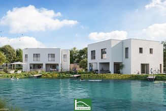 Wohnen am eigenen Seegrundstück – Hochwertige Architektur kombiniert mit Gemütlichkeit der Extraklasse - Provisionsfrei