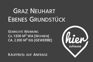 Graz-Neuhart: Grundstück Mischwidmung WA+GG