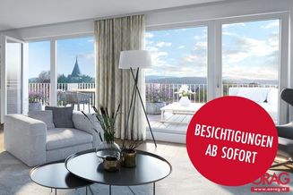 Erstbezug: 3-Zimmer-Wohnung mit Terrasse in 3400 Klosterneuburg - zu mieten