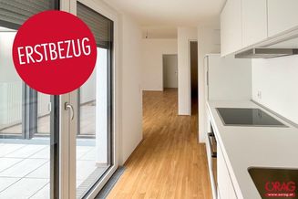 Erstbezug in Niedrigenergiehaus: 2-Zimmer-Wohnung mit Balkon und Terrasse - zu mieten in 1160 Wien