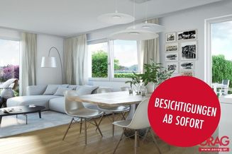 Sonnige 2-Zimmer-Wohnung mit Balkon u Terrasse: ERSTBEZUG ab sofort in 3400 Klosterneuburg zu mieten