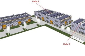 Büro- und Lagerräumlichkeiten - Hallen Modulbau Leoben-Prettachfeld