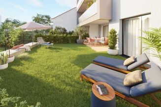 Schaffen Sie sich Lebensfreude - Provisionsfreie Gartenwohnung mit 57,85 m² sonnigem Garten