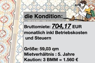 Beste Wohnlage, Vernünftiger Preis Bruttomiete 704.17 EUR