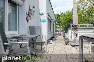 On Top! 3- Zimmer-Dachterrassenwohnung mit 60 m² Freifläche in idyllischer Ruhelage von Bisamberg
