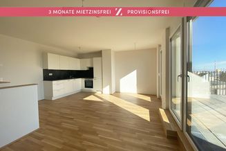 AKTION: 3 Monate MIETZINSFREI &amp; PROVISIONSFREI | Unbefristete Maisonette-Wohnung mit 25 m² Freifläche zum Erstbezug
