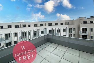 AKTION: 1. Monat mietzinsfrei und Provisionsfrei | Einzigartige Dachgeschosswohnung mit zwei Terrassen | ab sofort bezugsfertig
