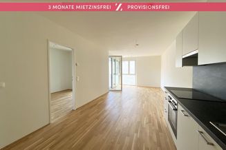 AKTION: 3 Monate MIETZINSFREI und PROVISIONSFREI | Unbefristete 2-Zimmer-Wohnung mit 4 m² Loggia zum Erstbezug