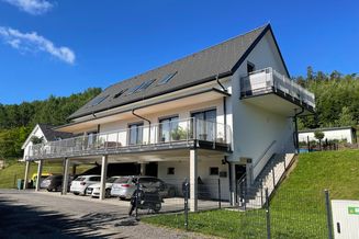 Wohnen mit allen Sinnen! Neuwertige Dachgeschoßwohnung mit Garten in Mantscha-Riederhof
