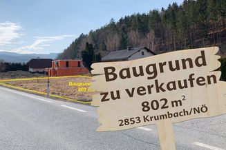 Grundstück im schönen Krumbach (Wiener Neustadt)