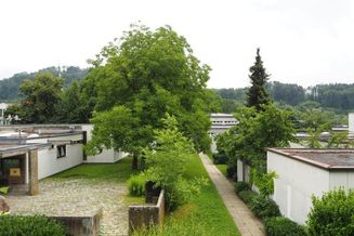Puchenau Gartenstadt! 93 m² WNFL inkl. Loggia mit schöner Aussicht! 3 Zimmer, Küche möbliert, Parkplatz!