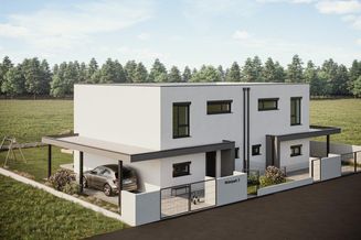 BAUBEWILLIGTES Wohnprojekt mit 2 Doppelhäusern / 4 Wohneinheiten, nähe Wien!
