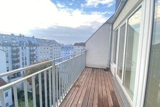 Duplex Wohnung mit 3 Zimmer, Balkon + Terrasse, Nähe U6 Jägerstraße