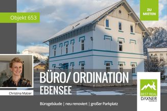 Sanierte und variable Ordinations-, Praxis-, Büroflächen in Ebensee zu mieten!