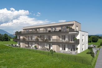 2 Zimmer-Neubauwohnung mit großem Balkon in Villach