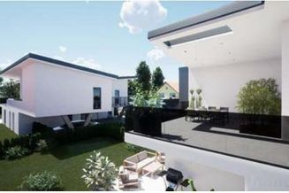 Moderne exklusive ERSTBEZUG-NEUBAUMAISONETTE mit Terrasse, Garten und Carport in Graz Süd