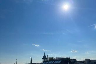 Provisionsfreie klimatisierte DG-Wohnung mit 74m2 Terrasse, offenem Kamin und Blick über Wien in absoluter Ruhelage inkl. BK, Heizung: € 1366,50