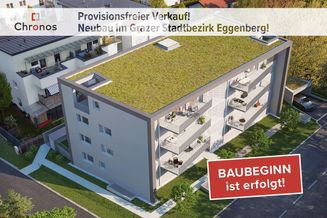 PROVISIONSFREI FÜR KÄUFER! 2-Zimmer-Anlegerwohnung in Eggenberg! Neubauprojekt!
