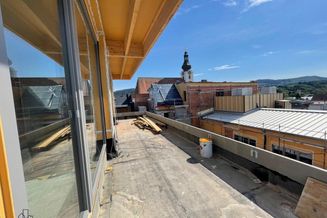 Exklusive neue Dachgeschoßwohnung mit Dachterrasse im Zentrum von Purgstall!