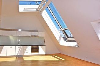 1040 Wien-Nähe Belvedere: Wunderbare Dachgeschoss-Maisonette mit Fernblick