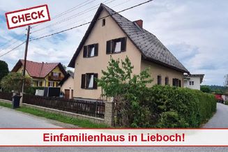 Gepflegtes Einfamilienhaus mit großem Grund in Lieboch!
