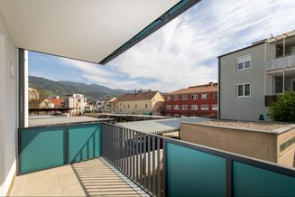 ERSTBEZUG: 2-Zimmer-Wohnung mit Balkon in Leoben