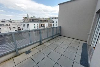 Q11 Leben in Simmering - Gut gestaltete Terrassenwohnung mit Deckenkühlung