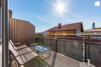 Große Sonnenterrasse! Mietwohnungen in St. Georgen im Attergau kurzfristig verfügbar