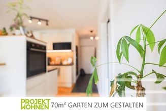 Zeichnen Sie Ihr Eigenheim Illustrativ / 2 Zimmer-Wohnung mit 70 m² Garten / sofort beziehbar