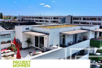 3 Zimmer Penthouse mit 59 m² Dachterrasse / elegante Extravaganz / Aussicht mit Panoramagenuss