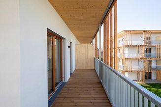 Sofort beziehbar: Individuelle Entfaltung im Grünen – moderne, hochwertige 3 Zimmer- Dachgeschoß-Wohnung im POST QUADRAT