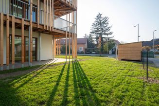 Sofort beziehbar - behagliche 2-Zimmer Gartenwohnung im POST QUADRAT Graz
