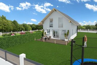 Moderne Einfamilienhäuser in Holzbauweise - Neubau! Schlüsselfertig inkl. Bodenplatte und Grundstück