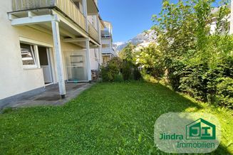 Erdgeschoss - Garconniere mit Garten und Tiefgaragenplatz in ruhiger Lage von Innsbruck zum Verkauf!