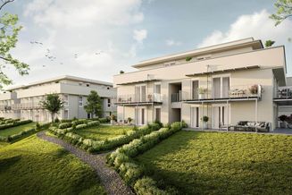 Graz-Gösting- Neubauprojekt Stadt.Land.Thal– Wohnen im Grünen und zentral – 3 Zimmer – Gartenwohnung